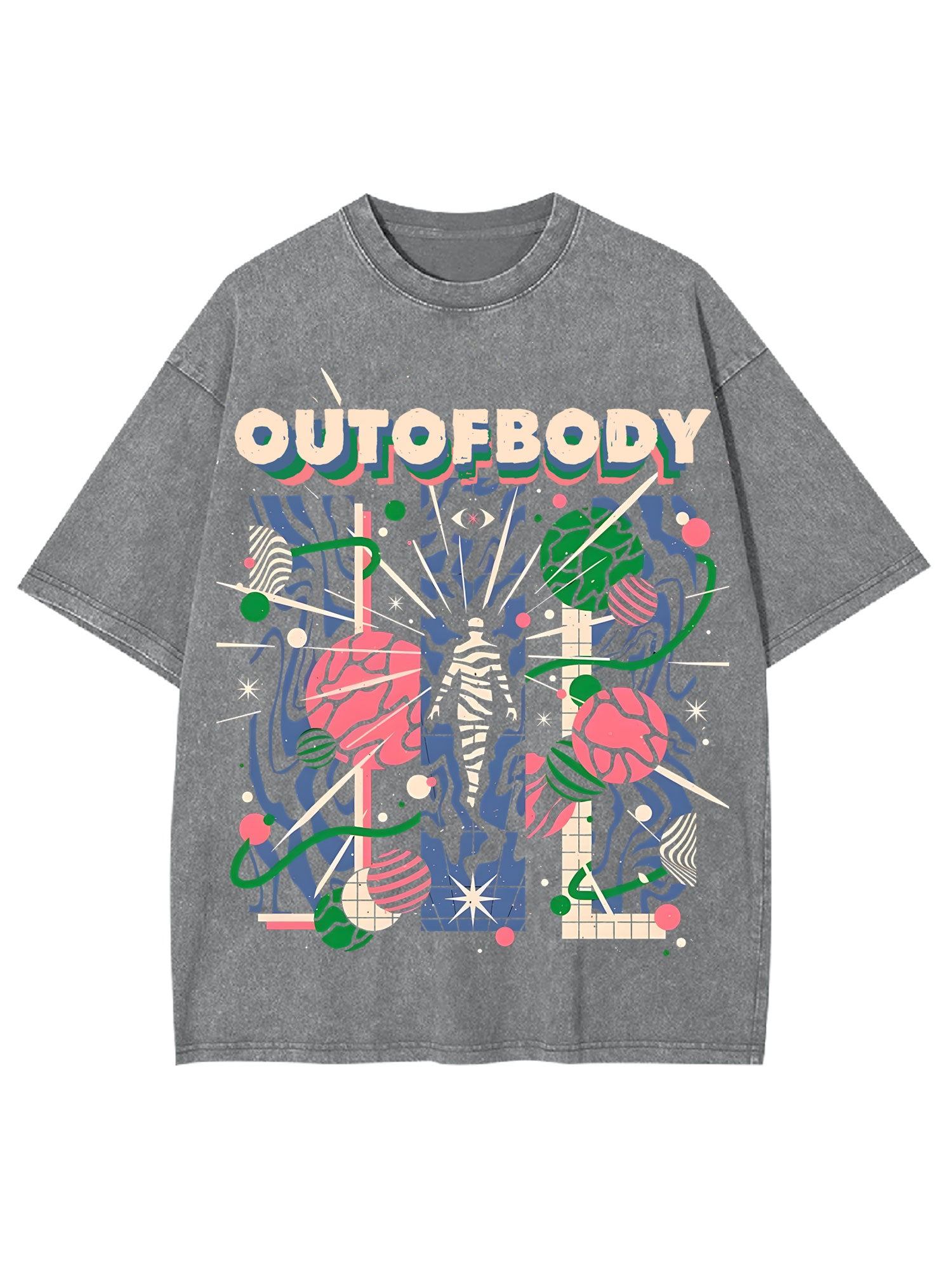 Out Of Body Washed Tshirt