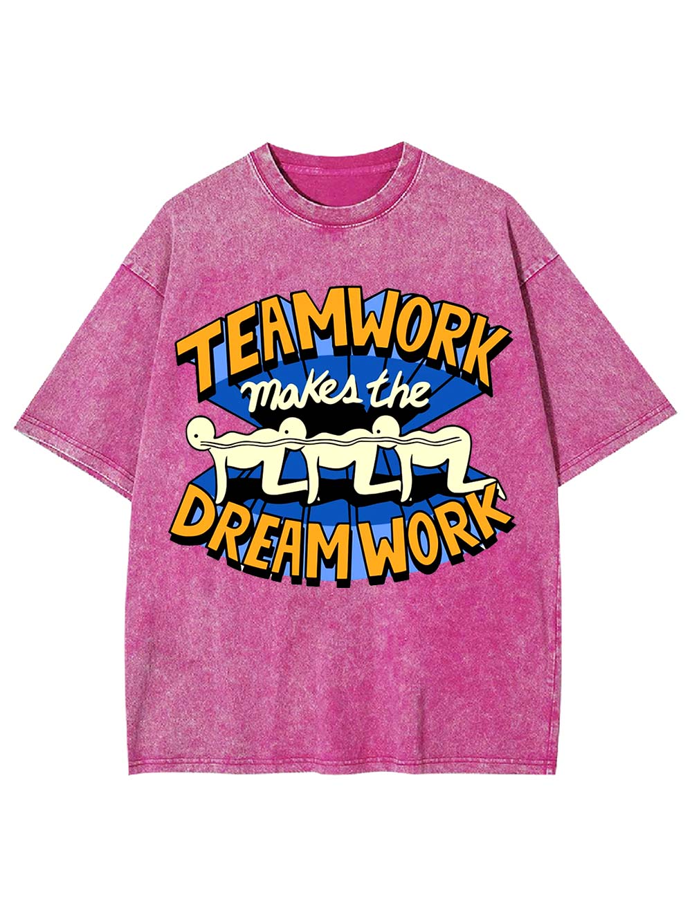 Teamwork Makes the Dream Work Washed Tshirt