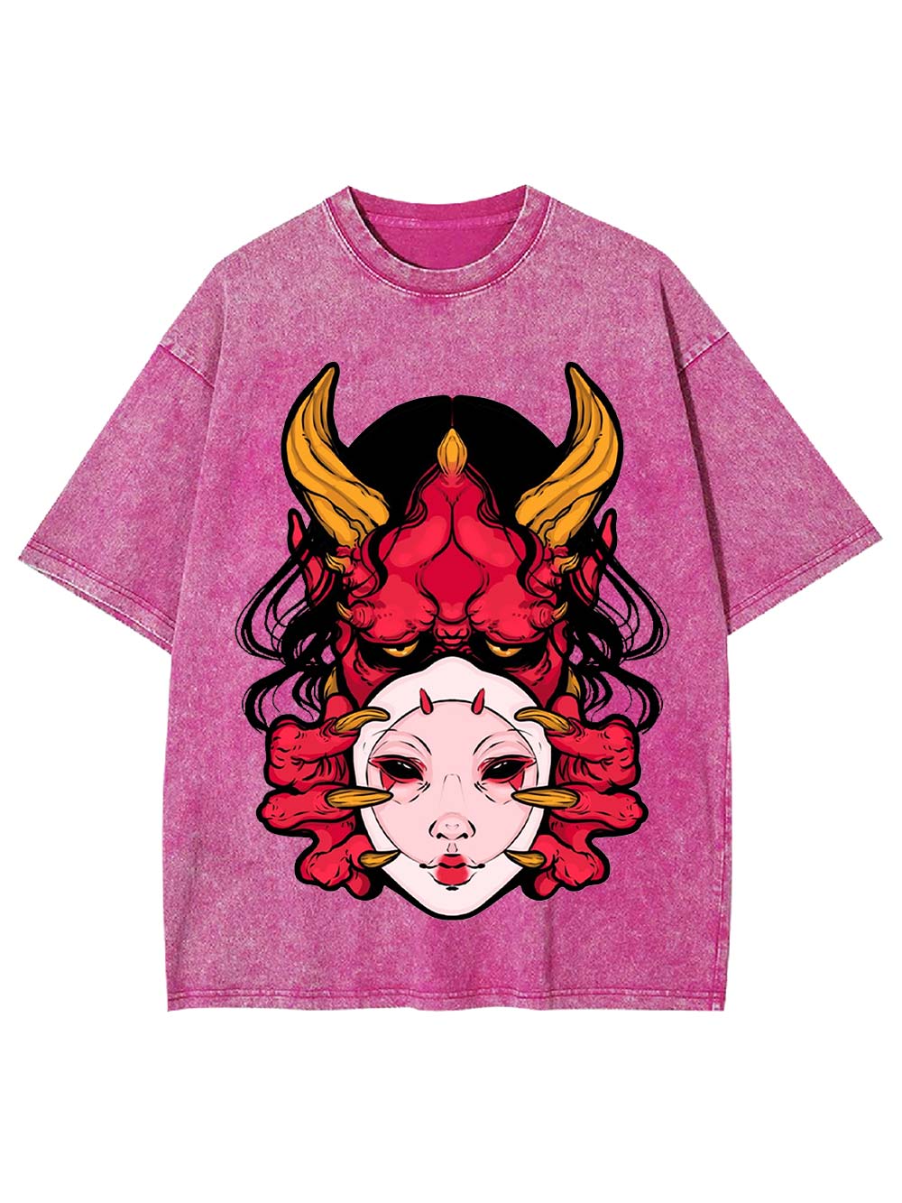 Duality of Demons Washed Tshirt