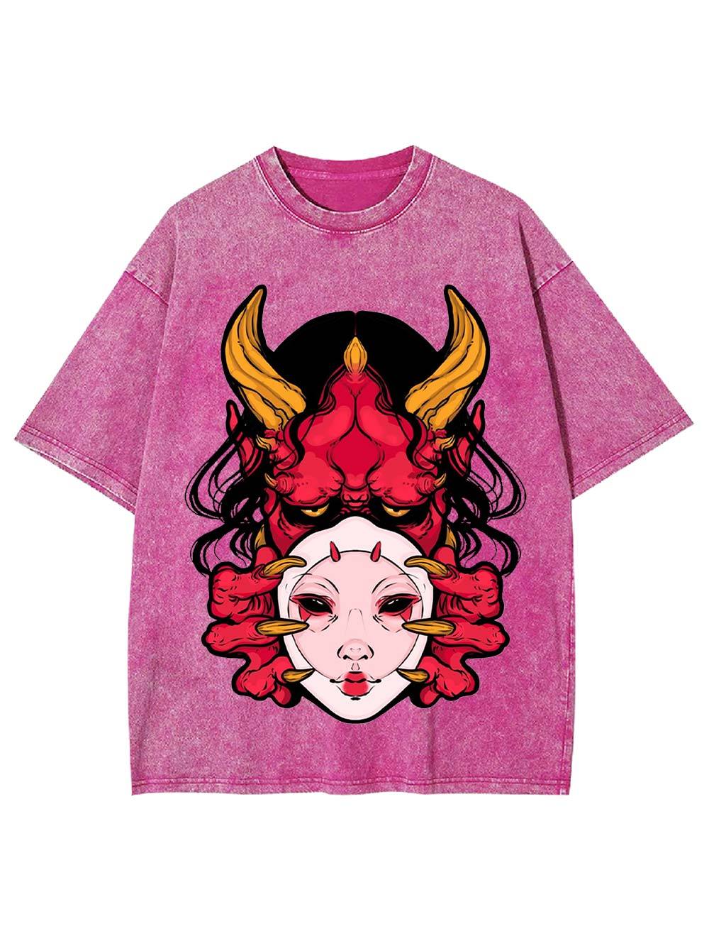 Duality of Demons Washed Tshirt