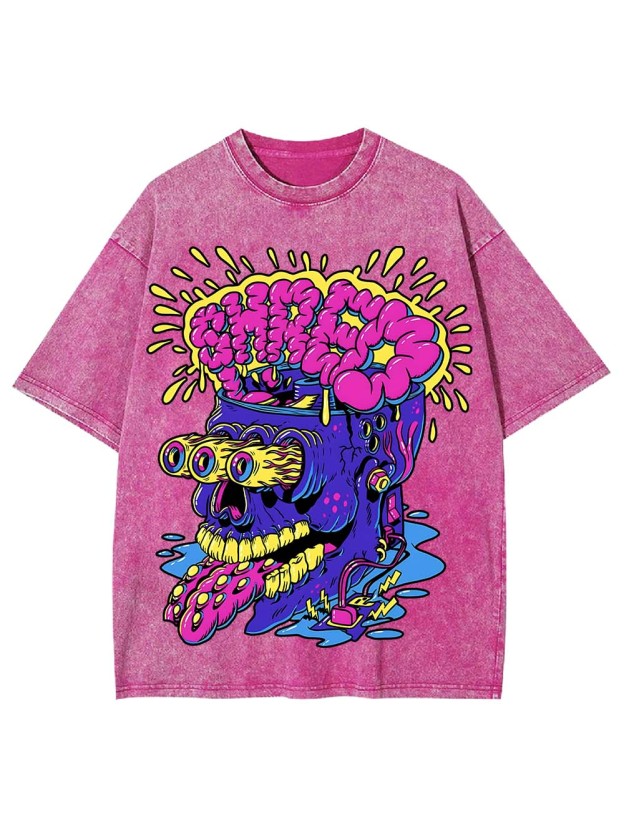 BRAIN EXPLOSION WASHED TSHIRT