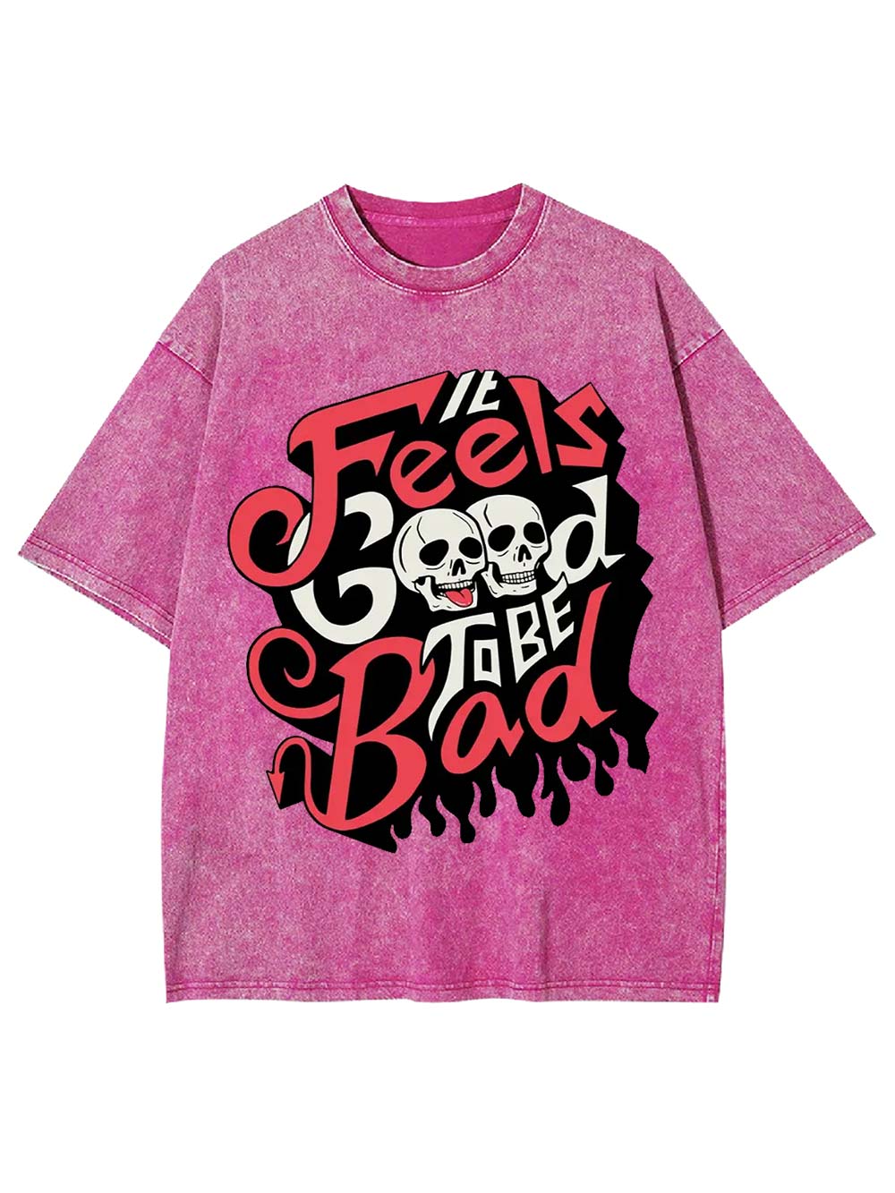 It Feels Good to Be Bad Washed Tshirt