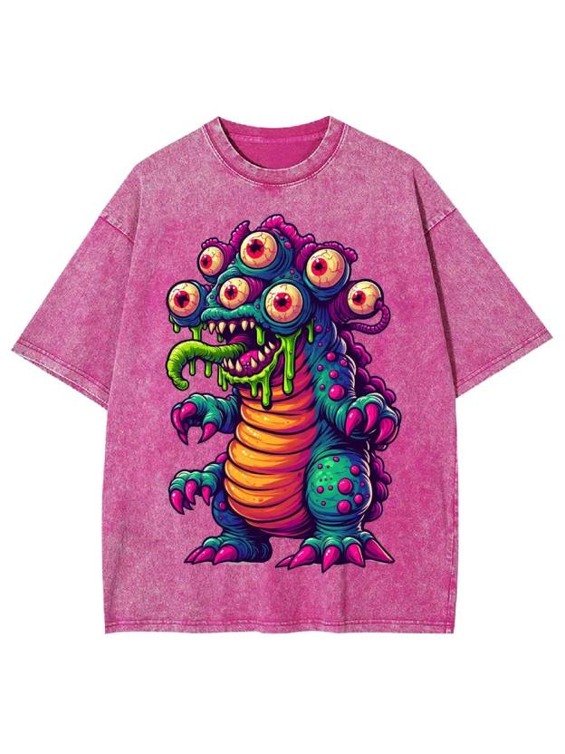 Monstrous MayhemWashed Tshirt