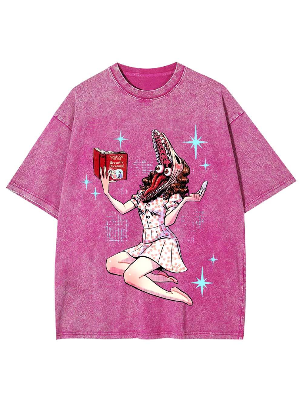 Guide to the Recently Deceased Washed Tshirt