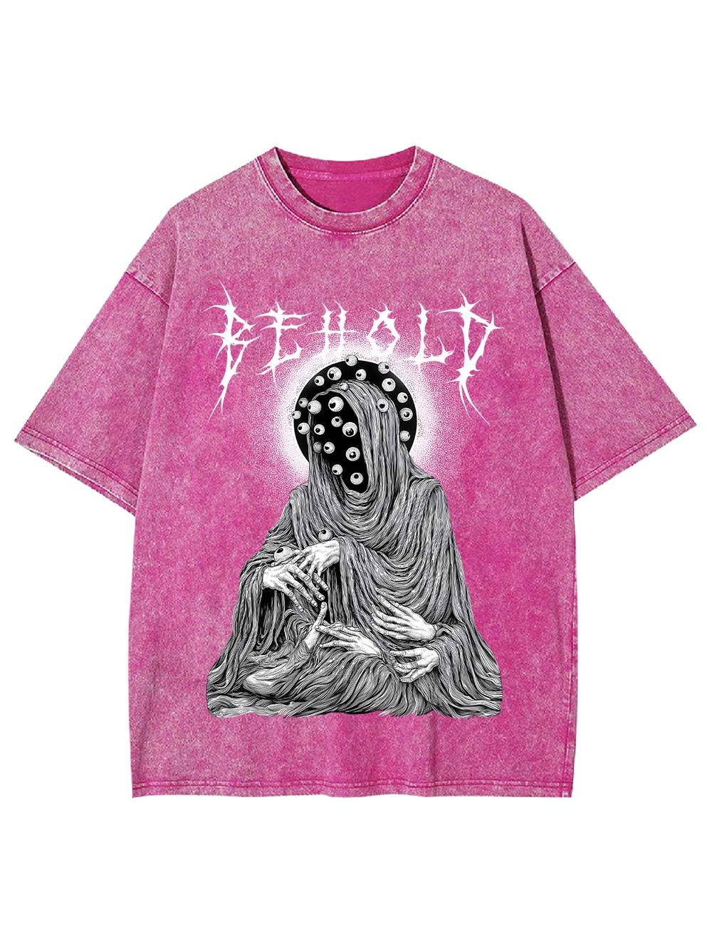 Behold the All-Seeing Washed Tshirt