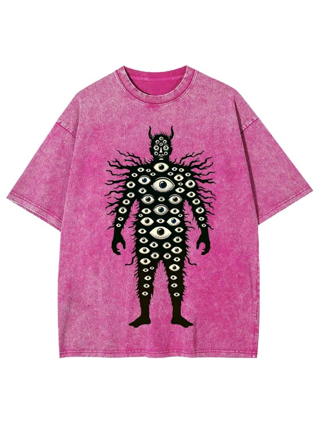 THE ALL-SEEING ENTITY WASHED TSHIRT