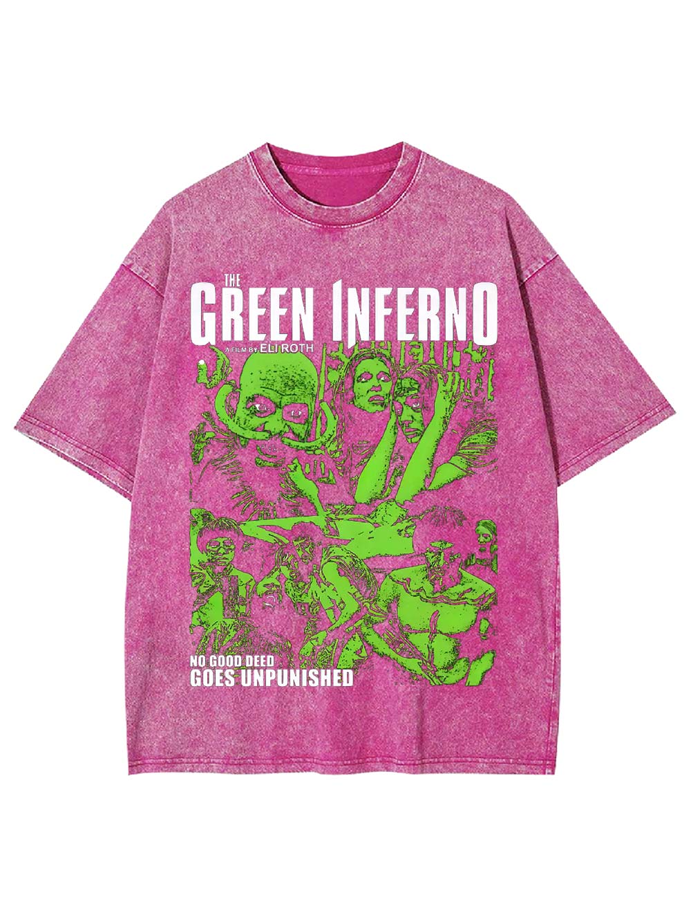 The Green Inferno: No Good Deed Goes Unpunished Washed Tshirt