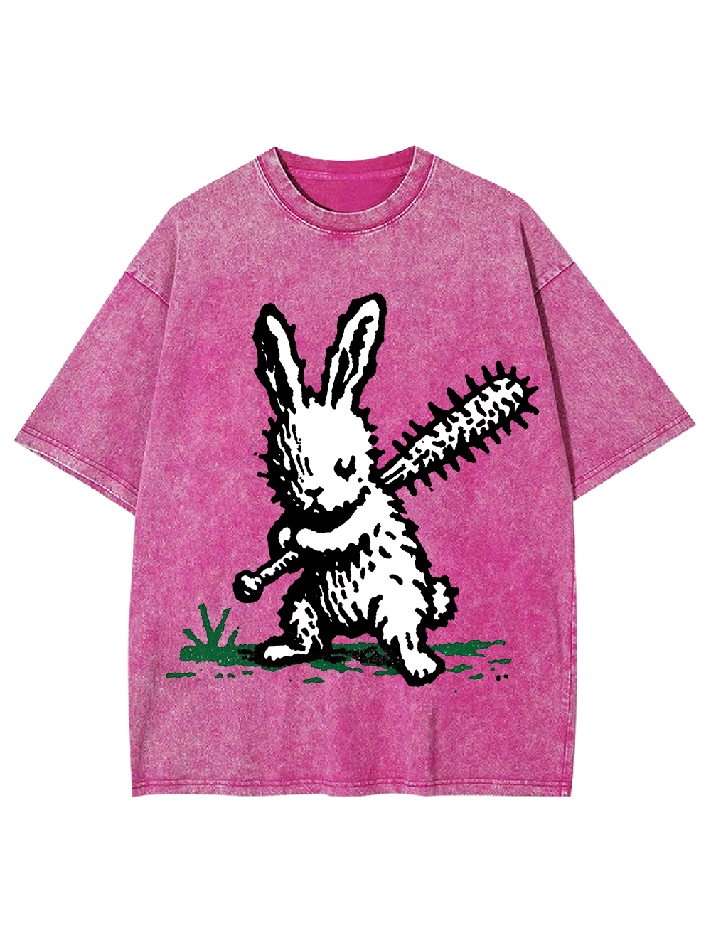 Spiky Bat Bunny Washed Tshirt