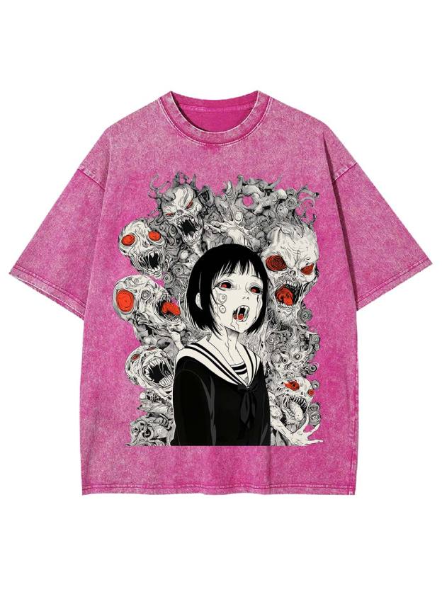 Haunted by the Horde Washed Tshirt