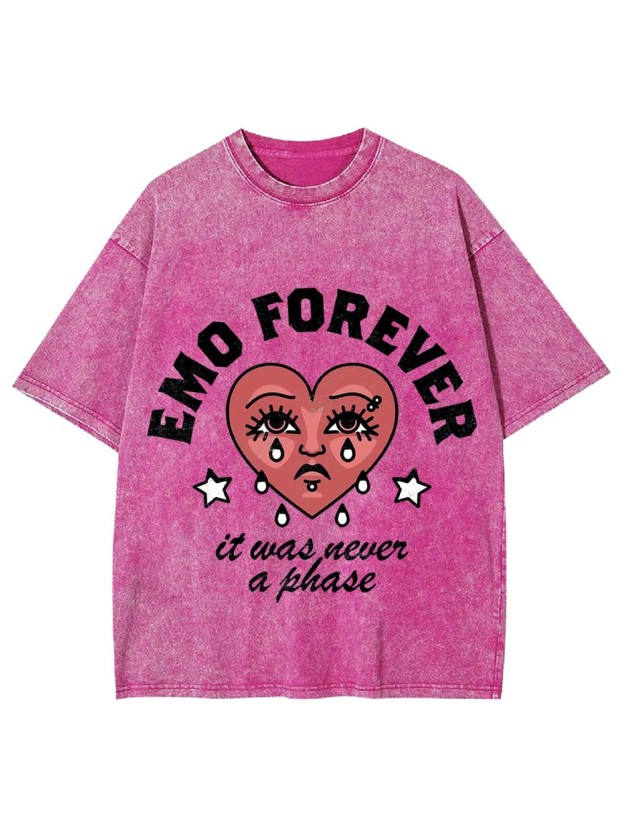 EMO FOREVER WASHED TSHIRT