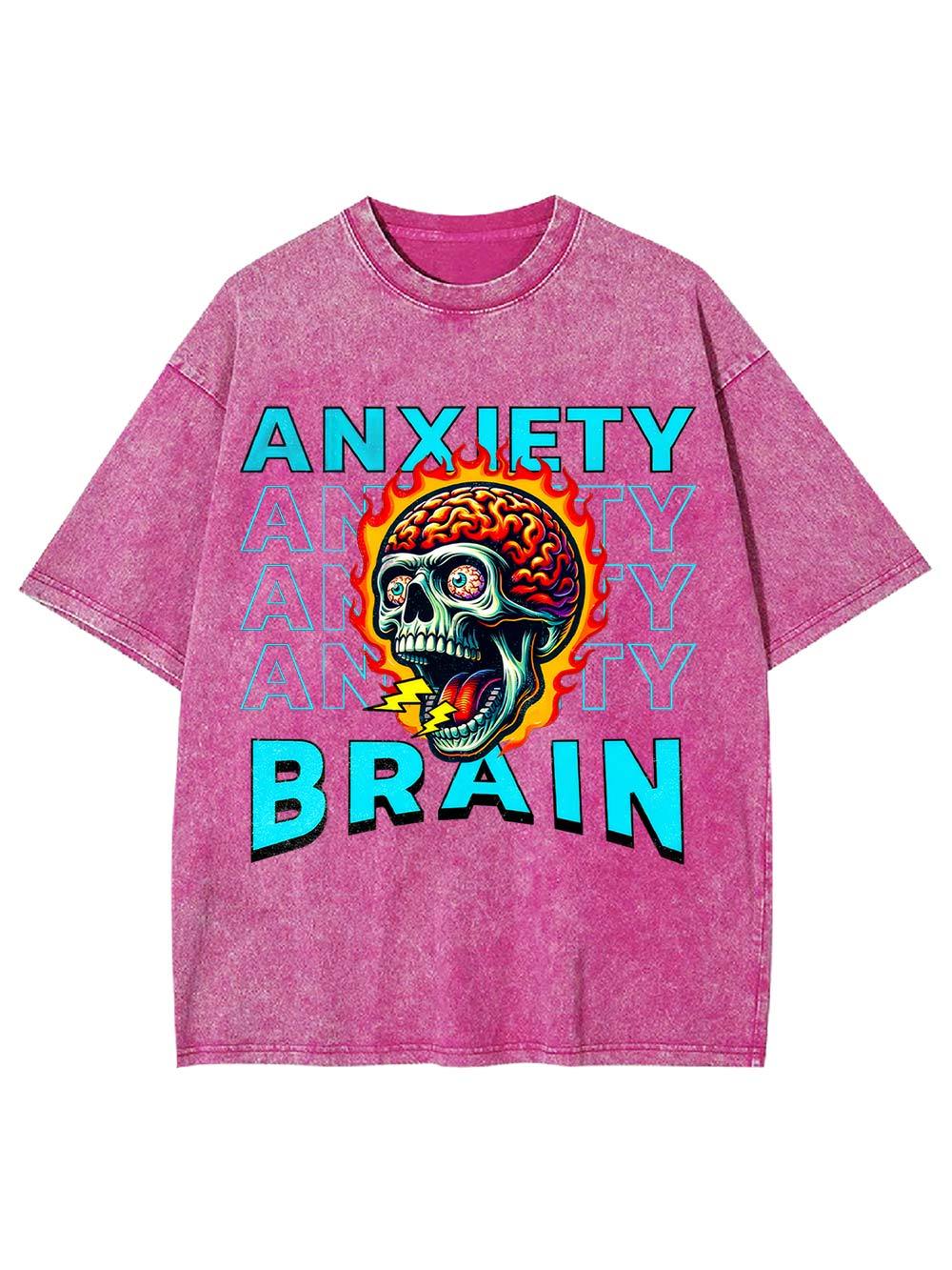 Anxiety Brain Washed Tshirt