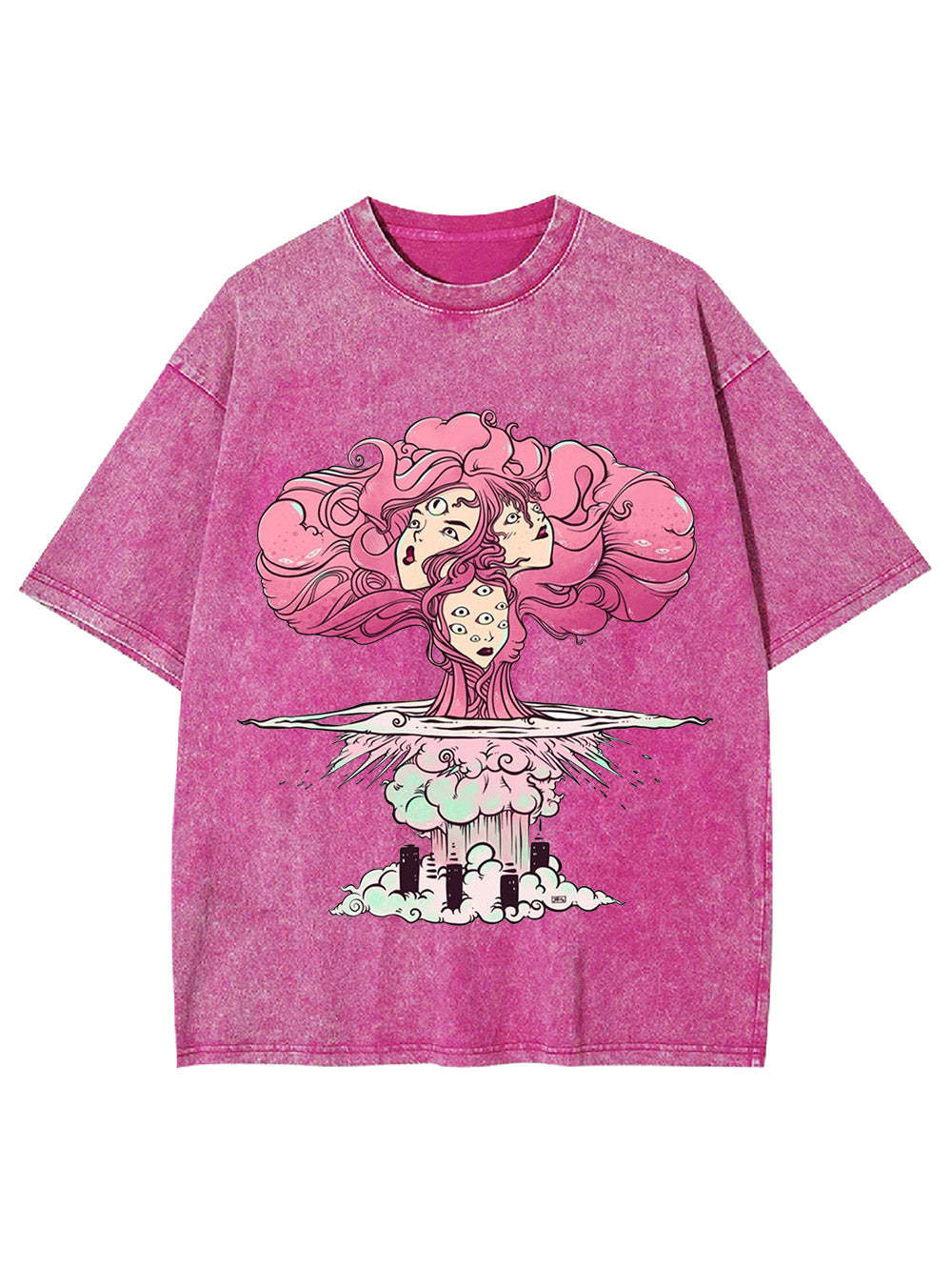 Cosmic Explosion Washed Tshirt