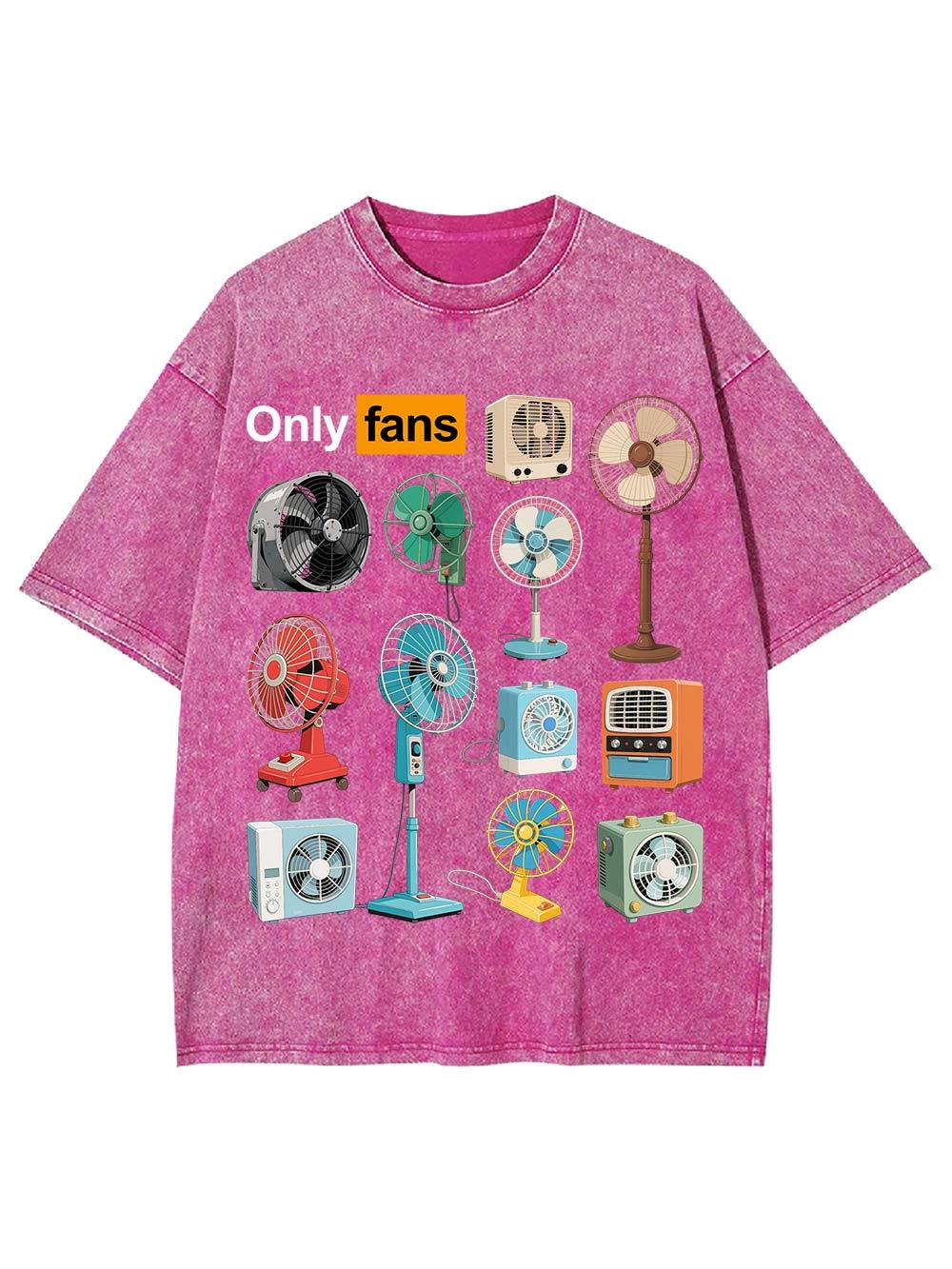 Only Fans Washed Tshirt