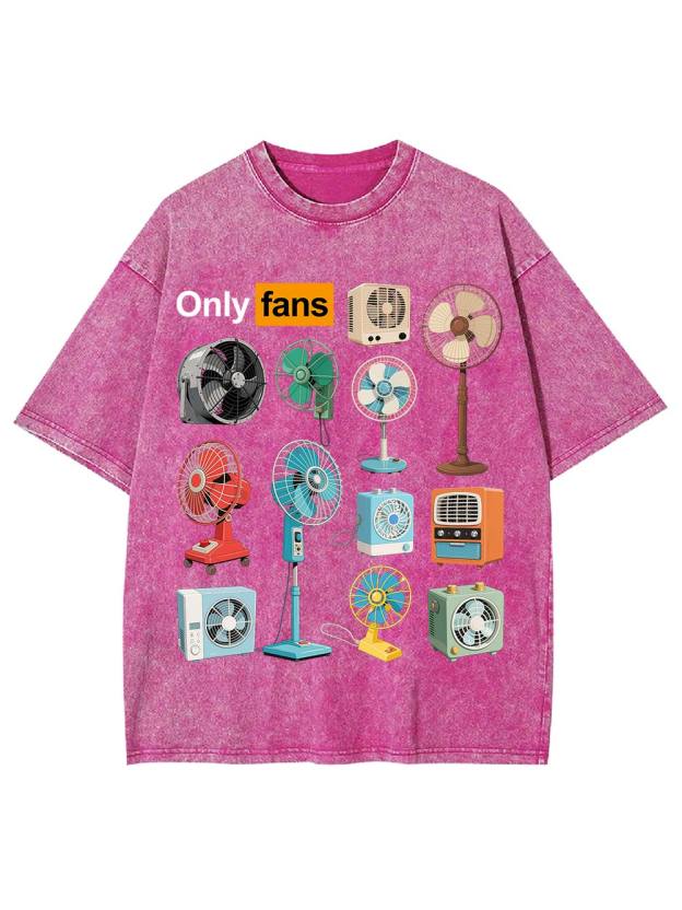 Only Fans Washed Tshirt
