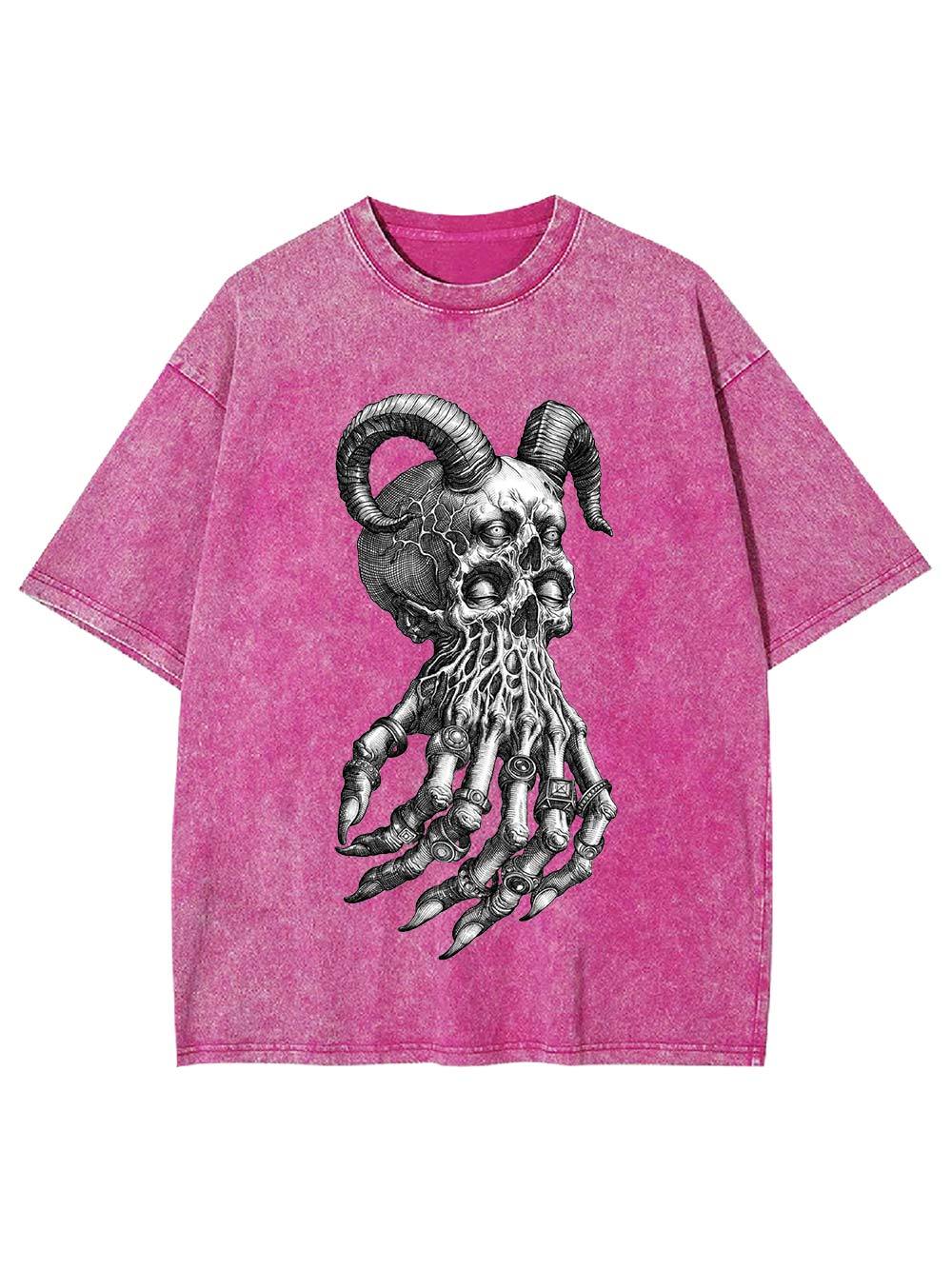 Infernal Grasp Washed Tshirt