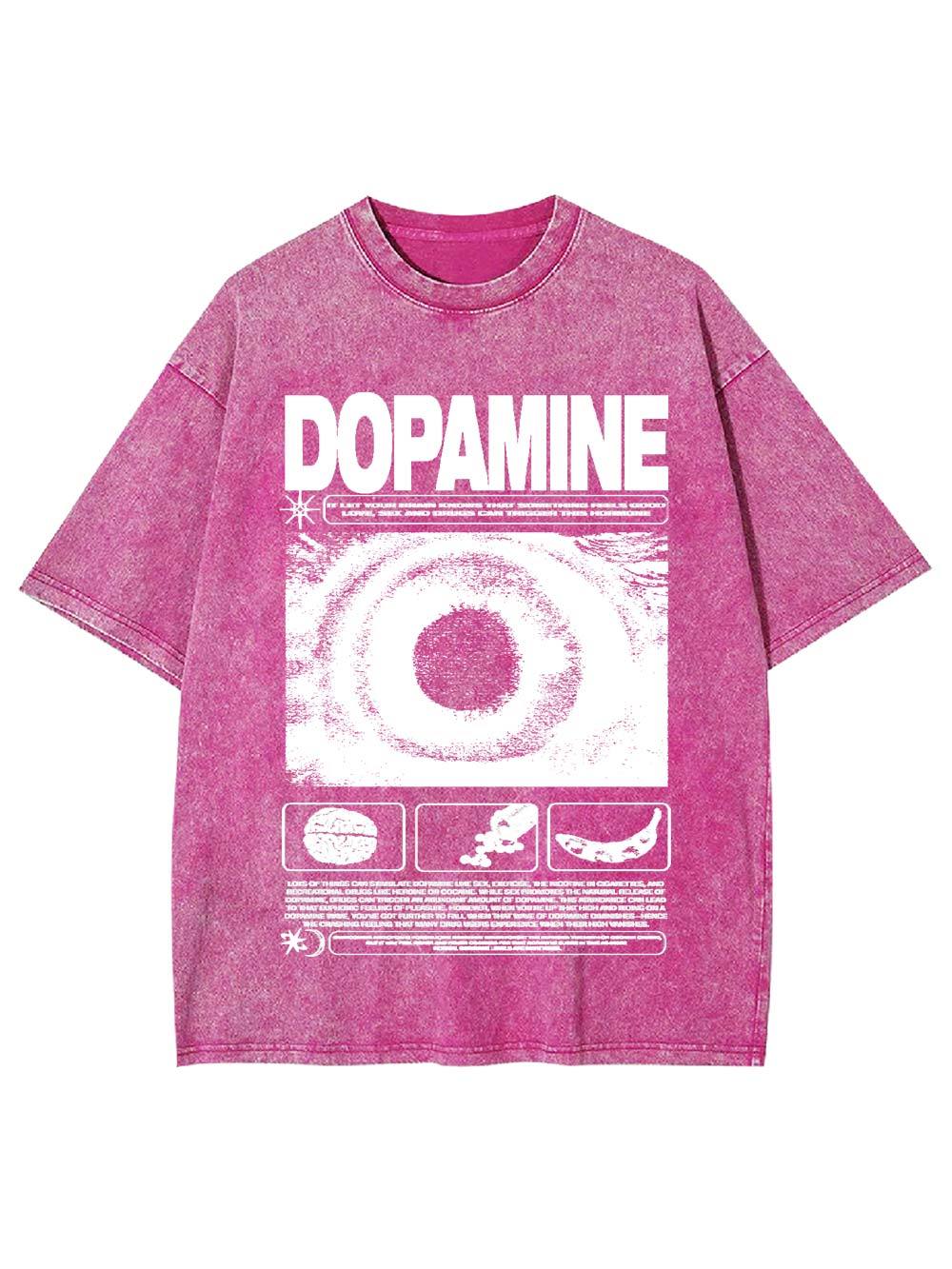 Dopamine Rush Washed Tshirt