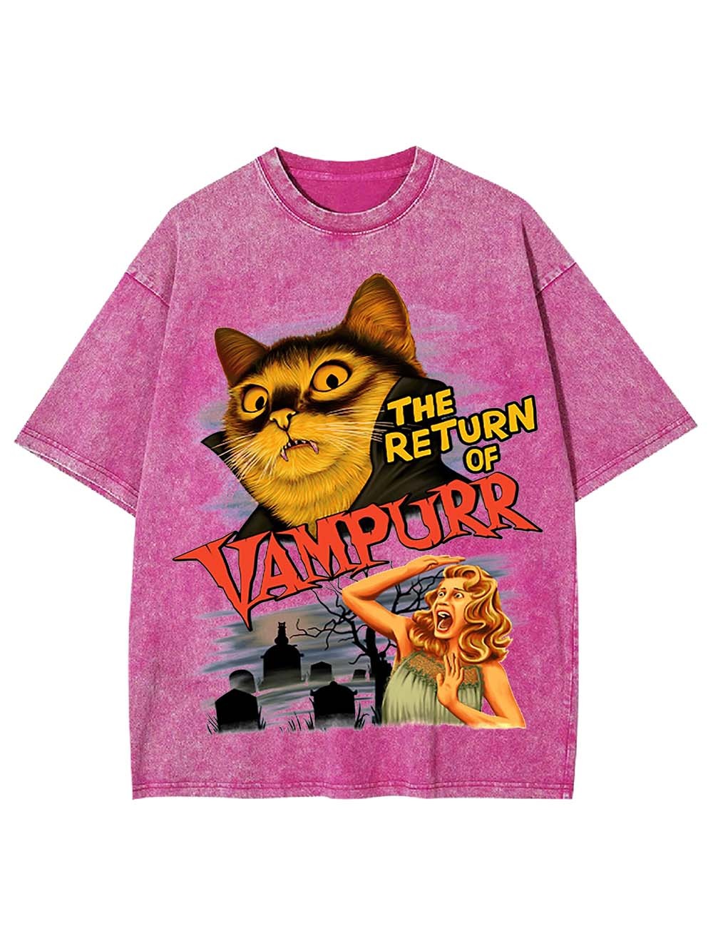 The Return Of Vampurr Washed Tshirt