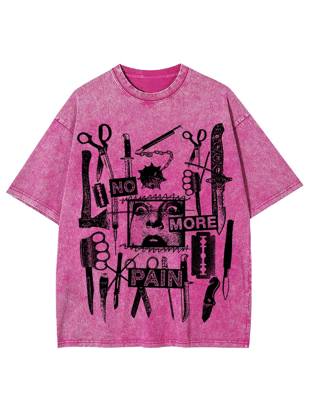 No More Pain Washed Tshirt