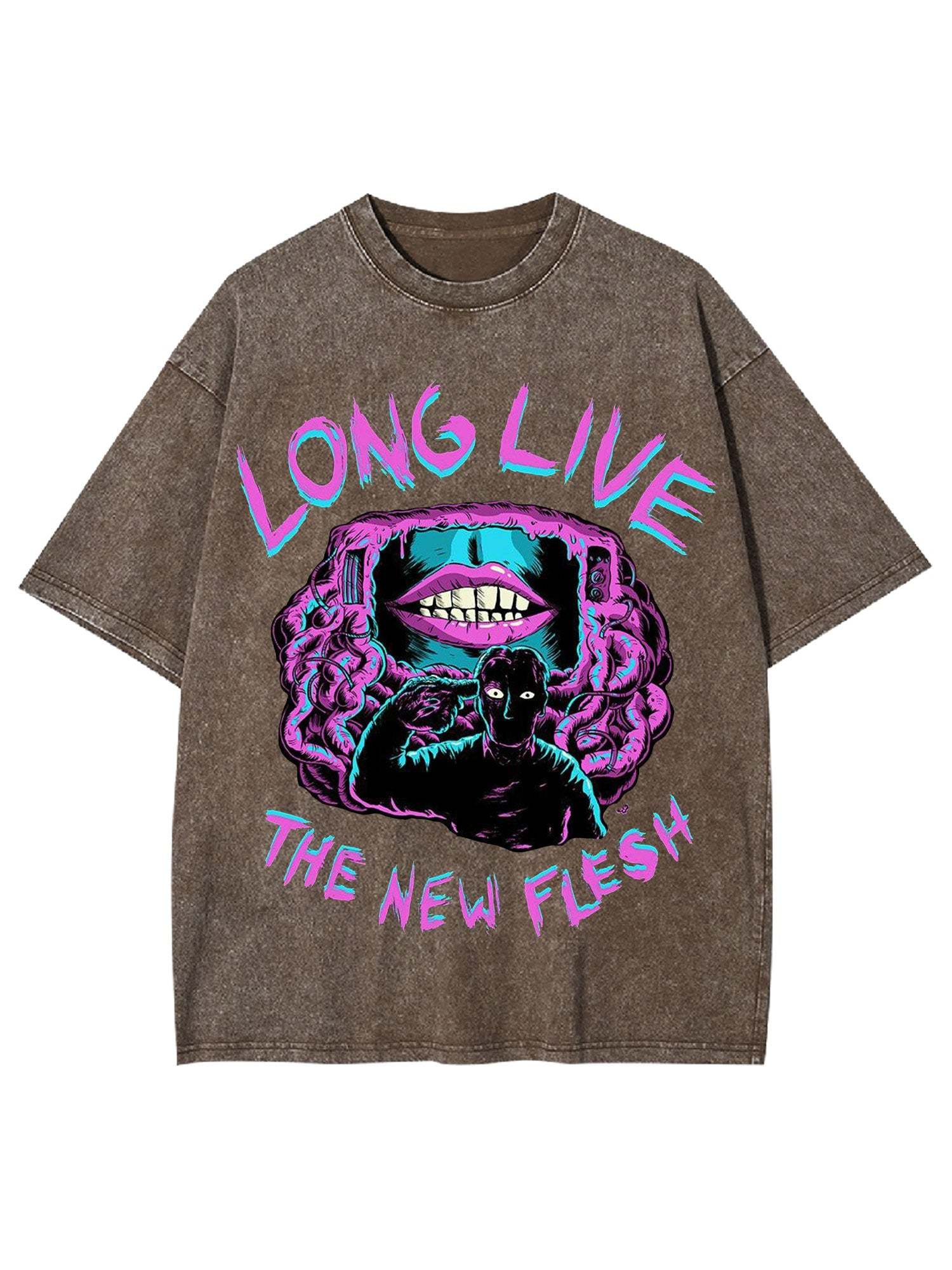 LONG LIVE THE NEW FLESH WASHED TSHIRT