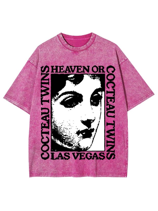 Heaven or Las Vegas Washed Tshirt