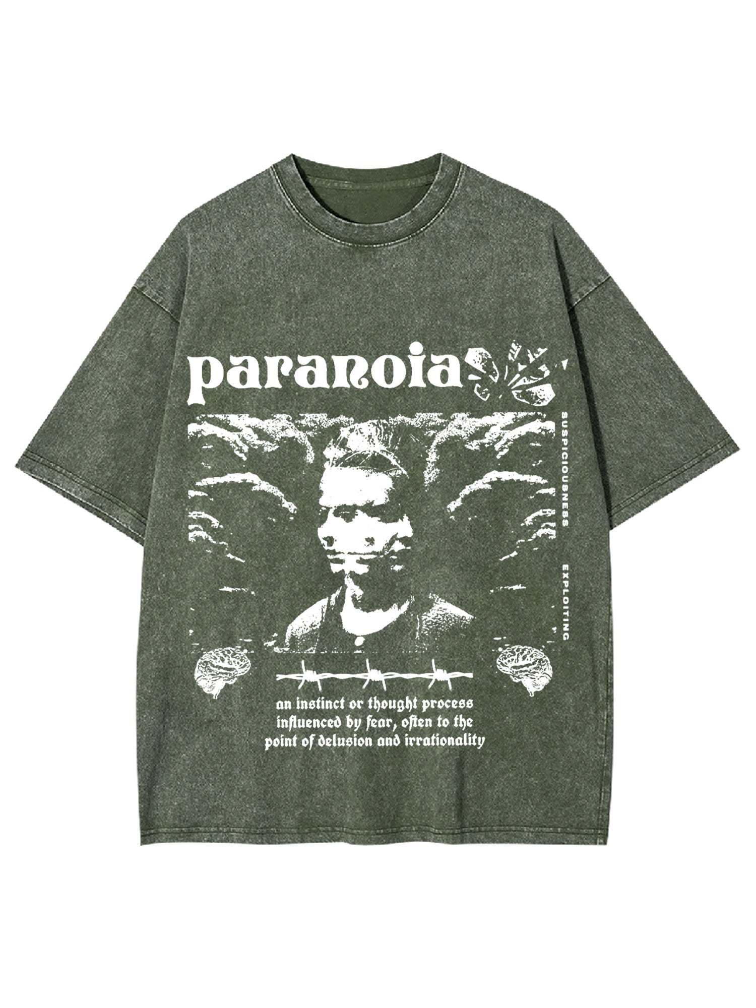 Paranoia Washed Tshirt