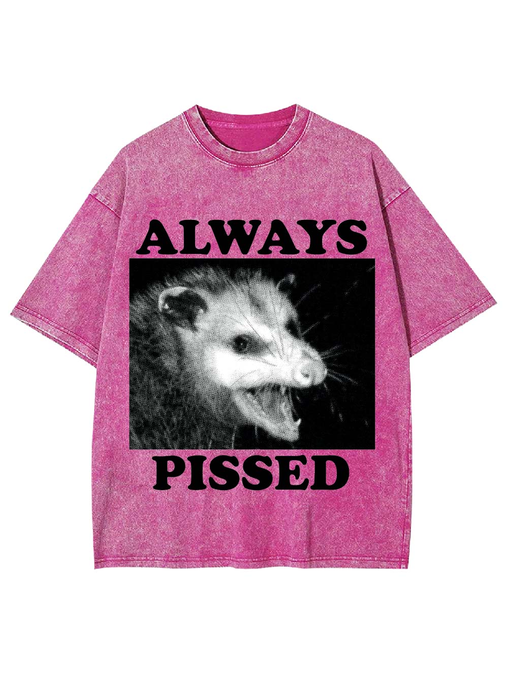 Always Pissed Washed Tshirt