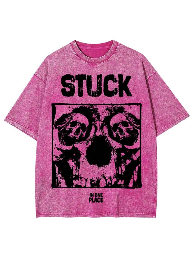 STUCK WASHED TSHIRT