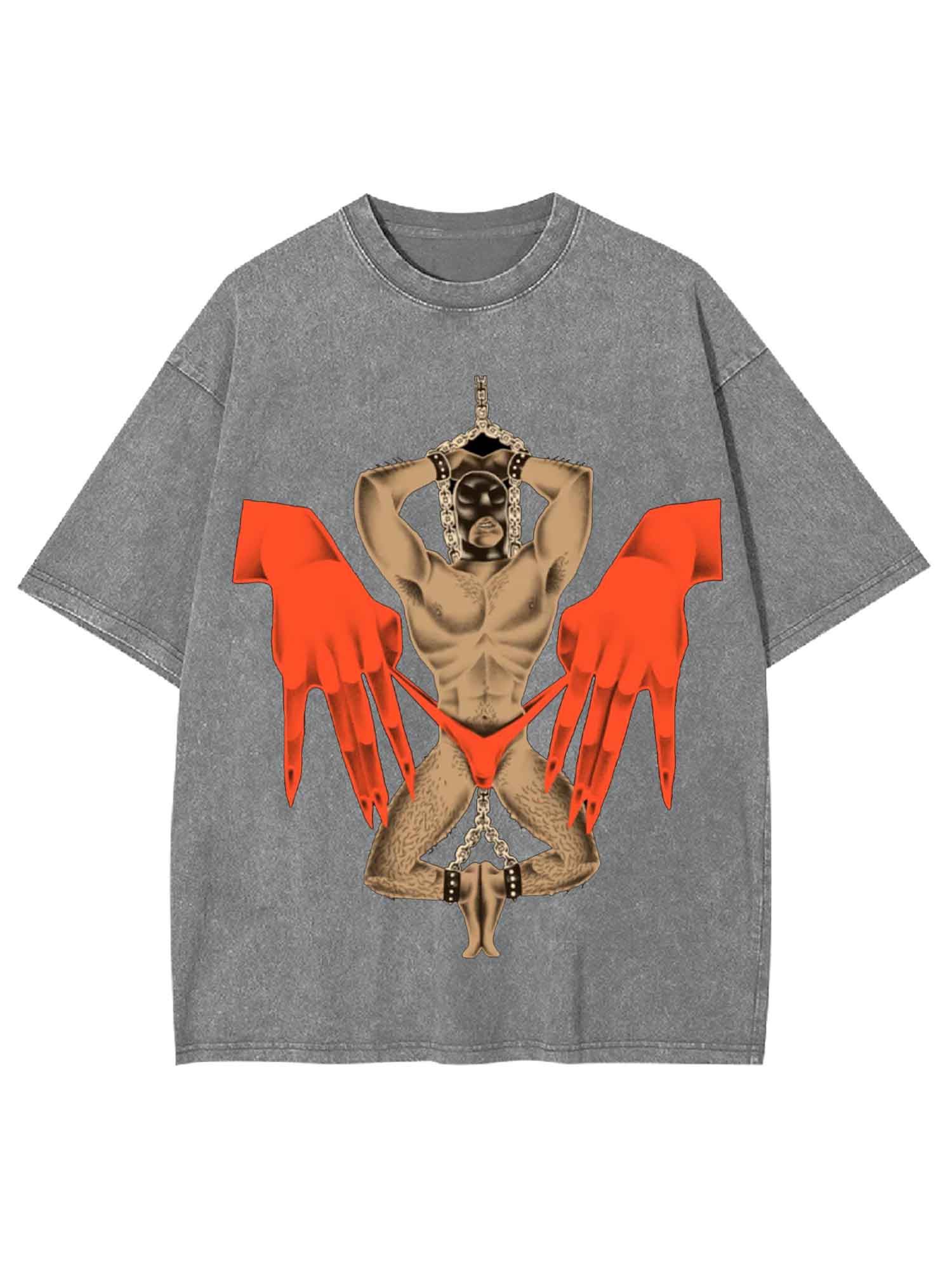 CHAINED WASHED TSHIRT