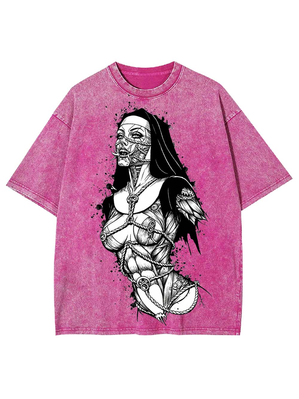 BOUND AND BROKEN WASHED TSHIRT