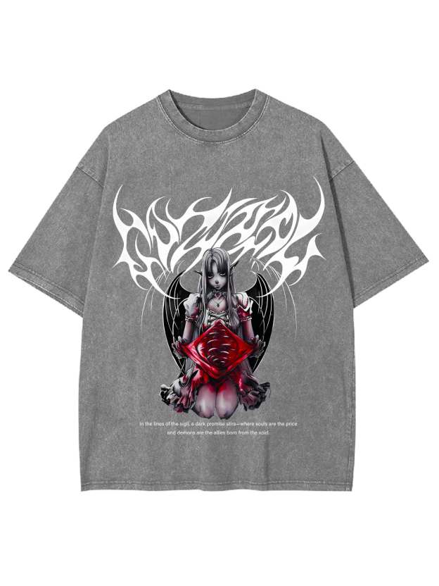 Void's Embrace Washed Tshirt