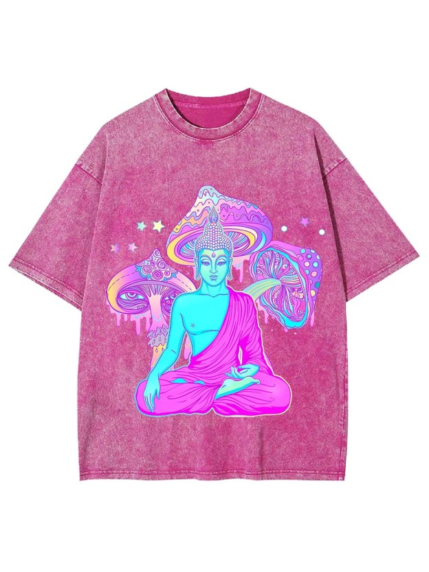 PSYCHEDELIC DEITY WASHED TSHIRT