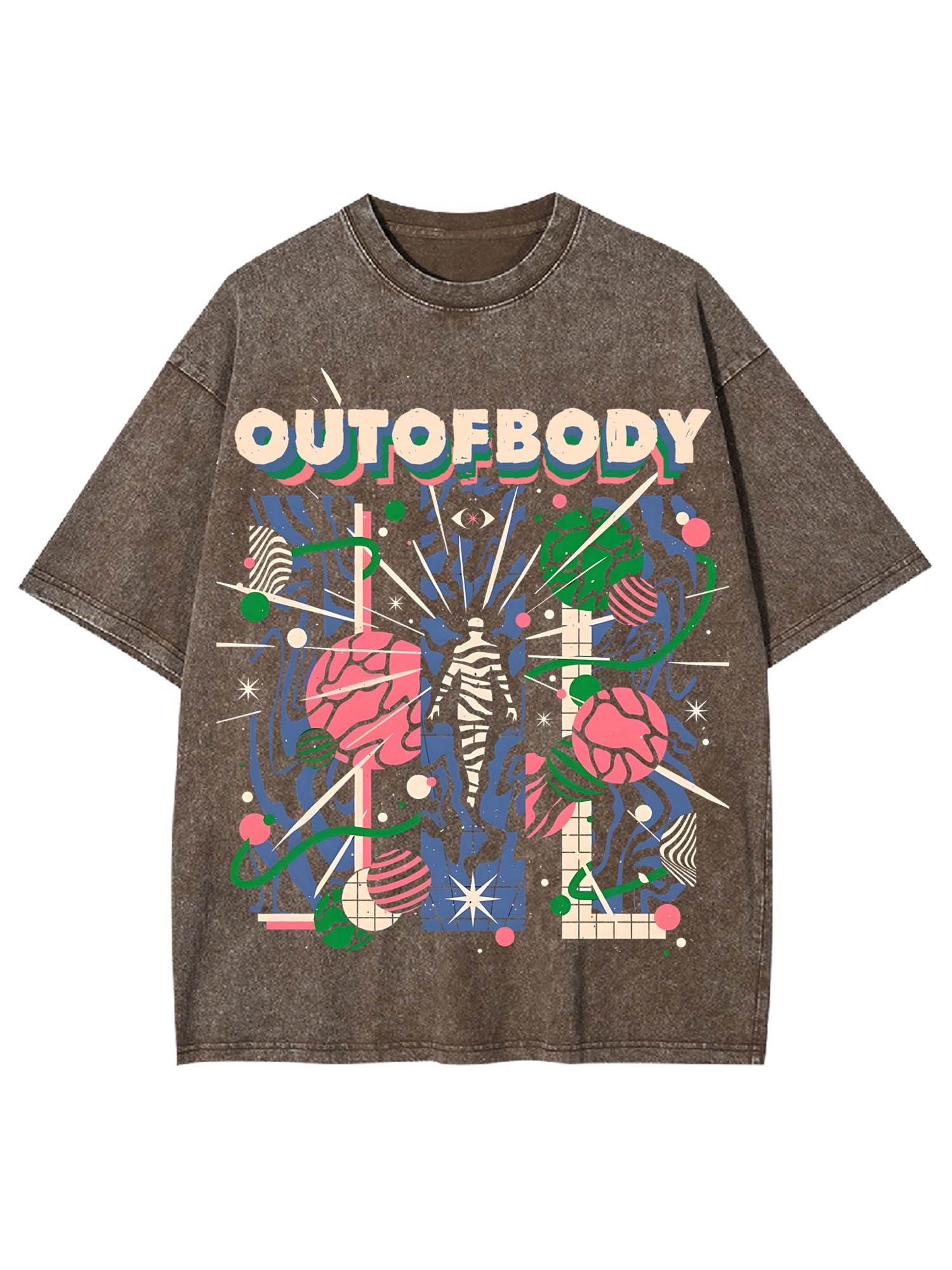 Out Of Body Washed Tshirt