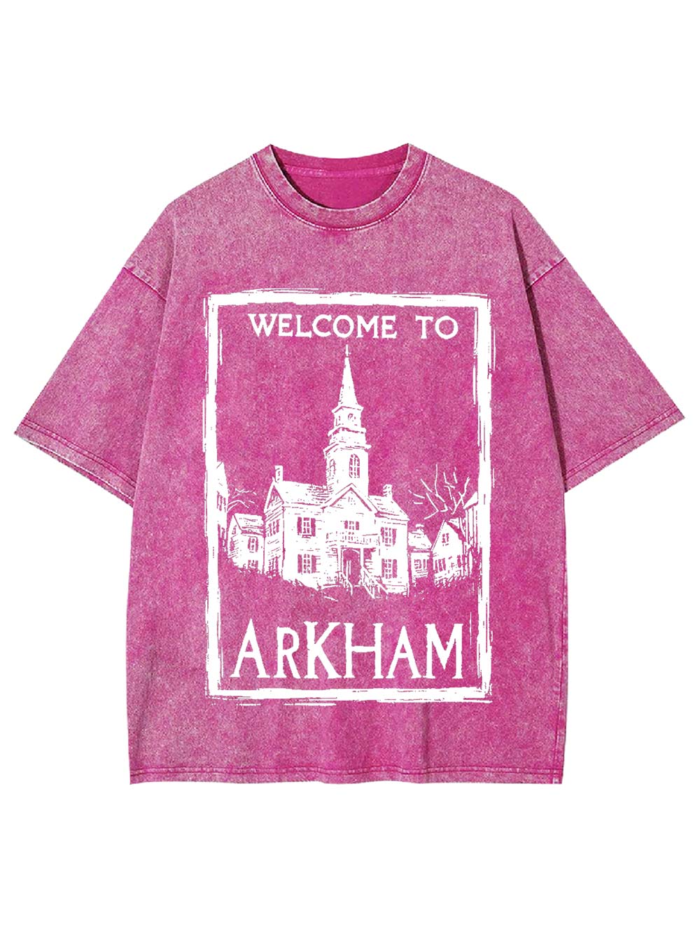 Welcome to Arkham Washed Tshirt