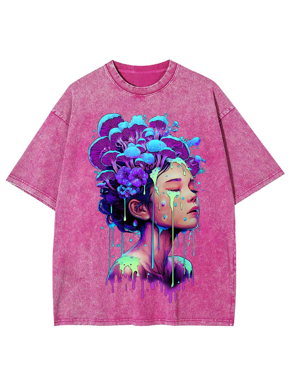 hauni mushroom Washed Tshirt