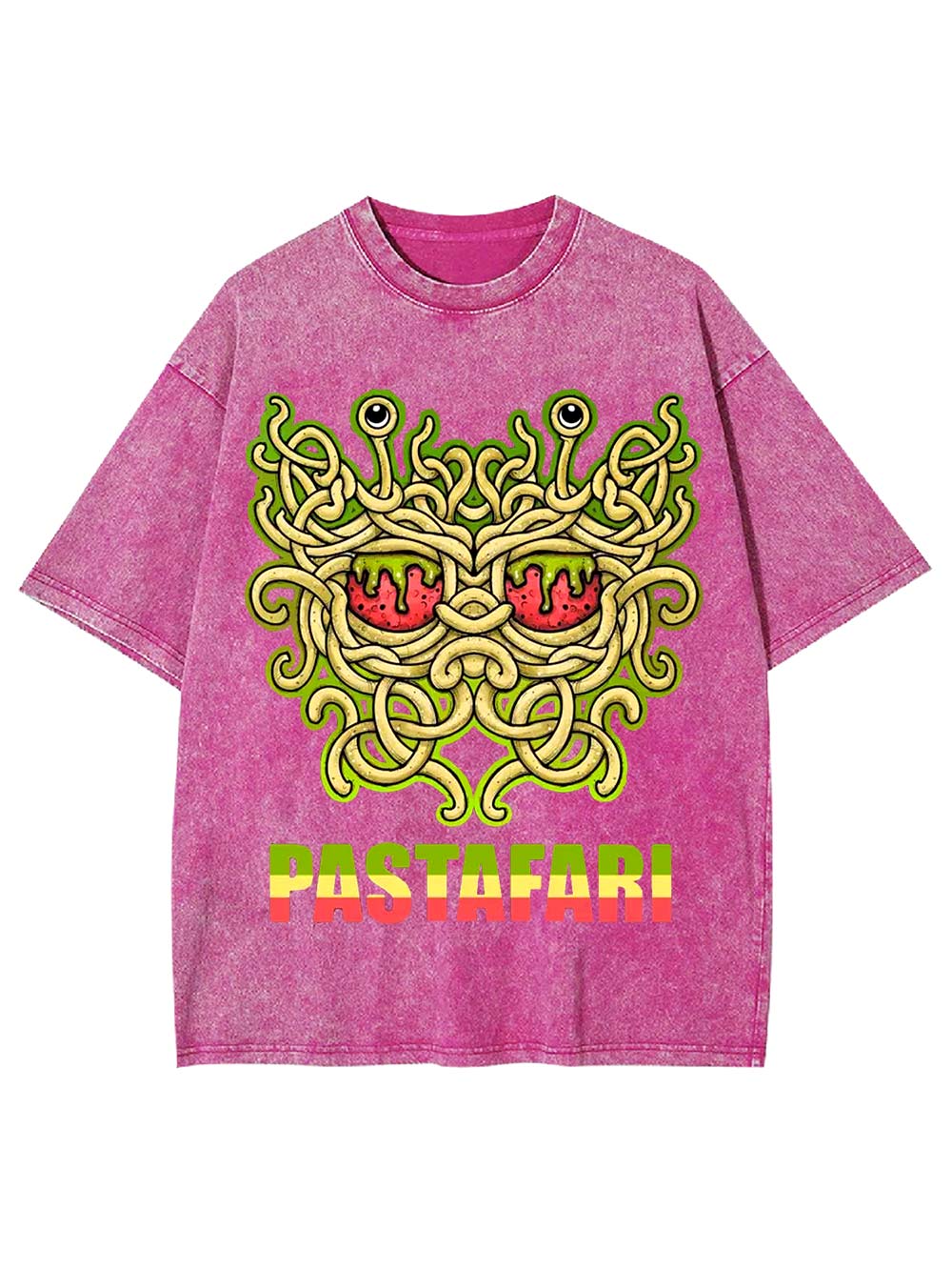 Pastafari Vibes Washed Tshirt