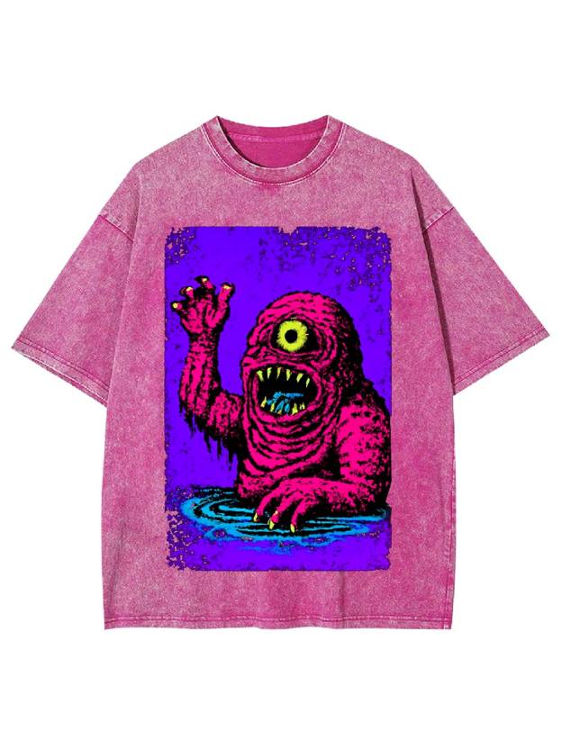 Cyclopean Terror Washed Tshirt
