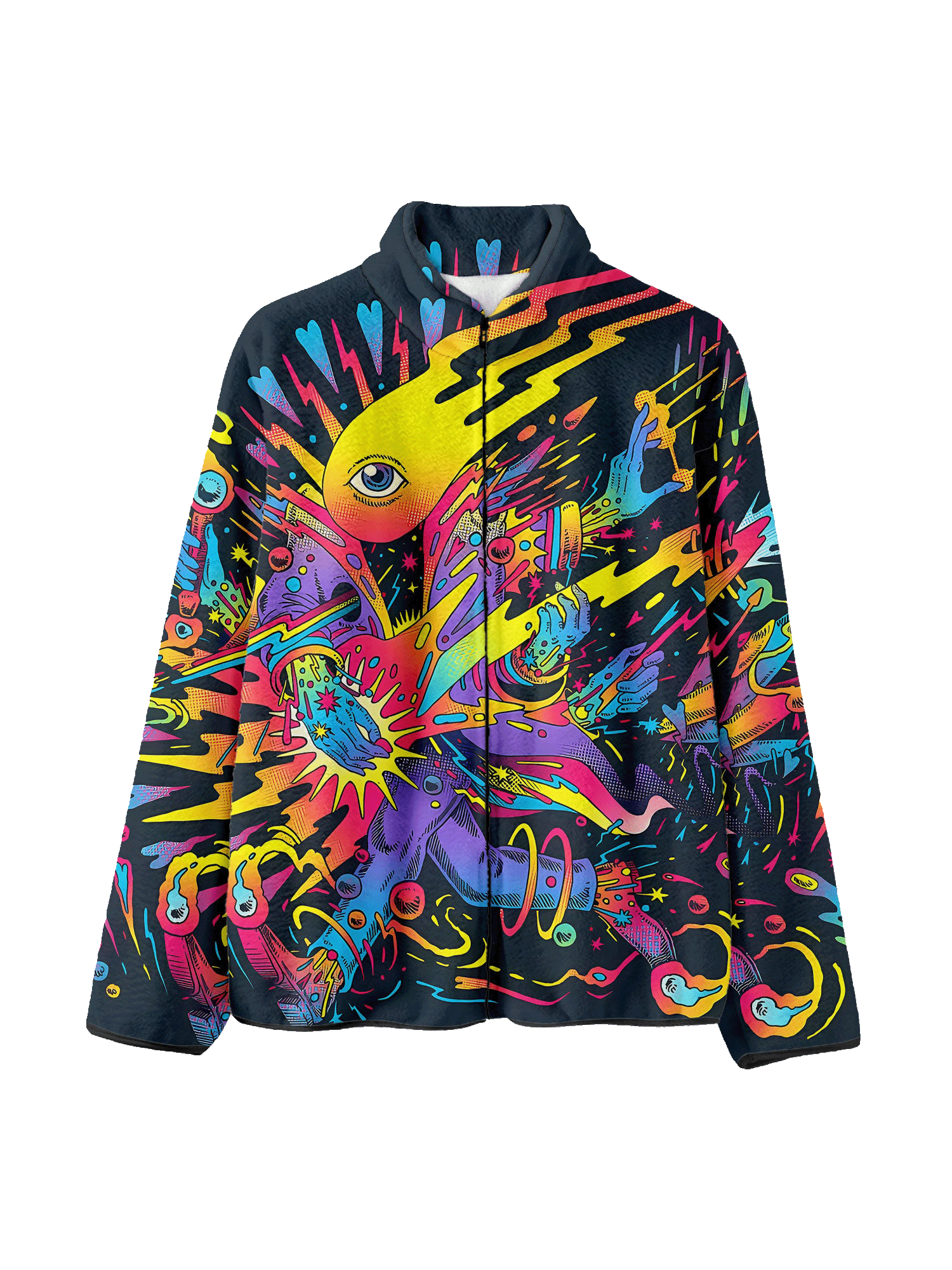Cosmic Chaos Fleece Jacket