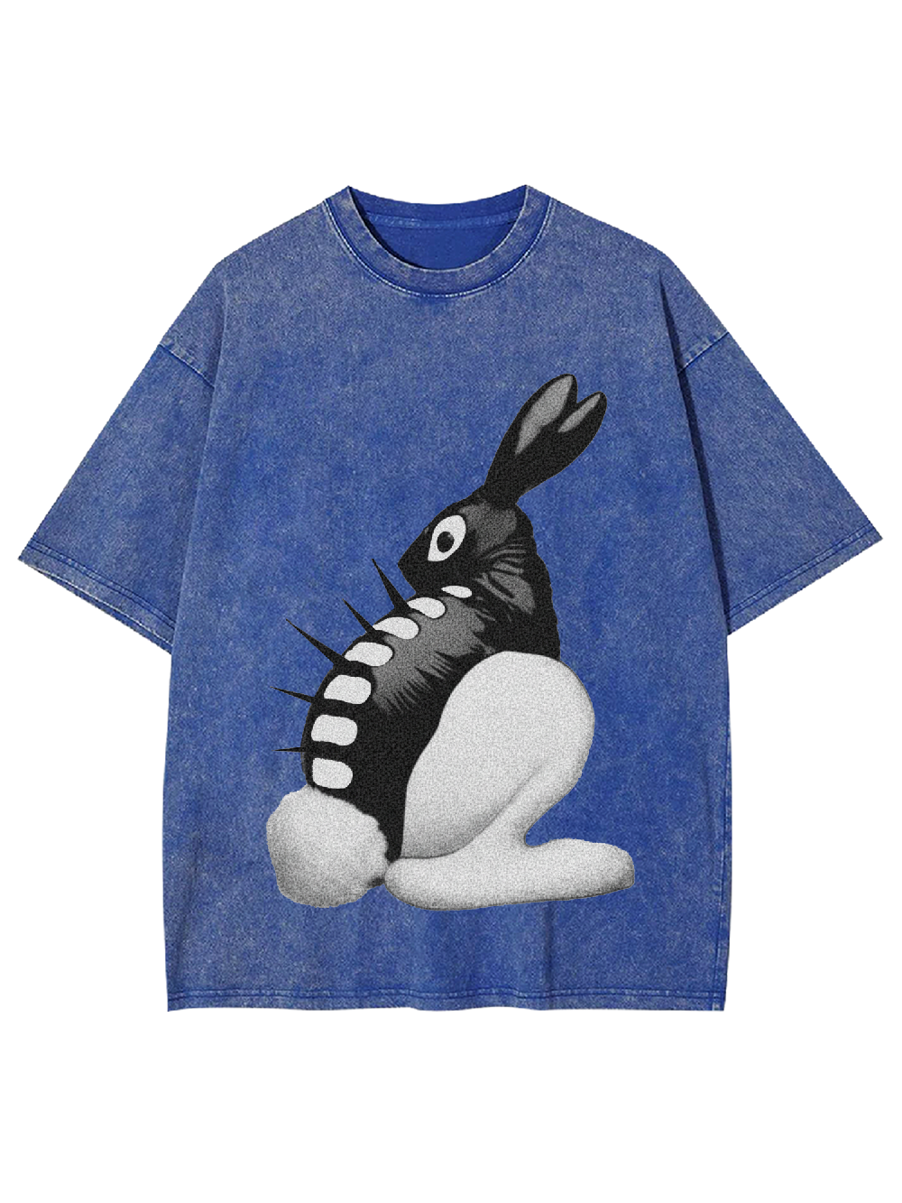 Spiked Bunny Washed Tshirt