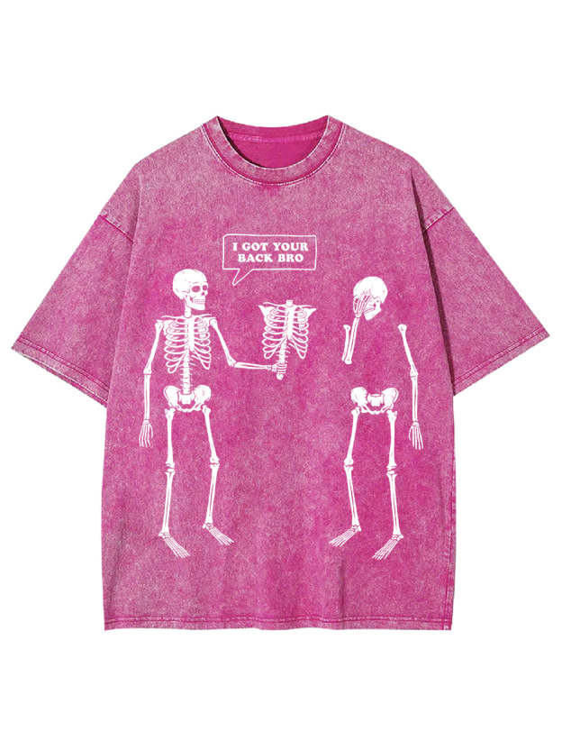 I Got Your Back Bro Washed Tshirt