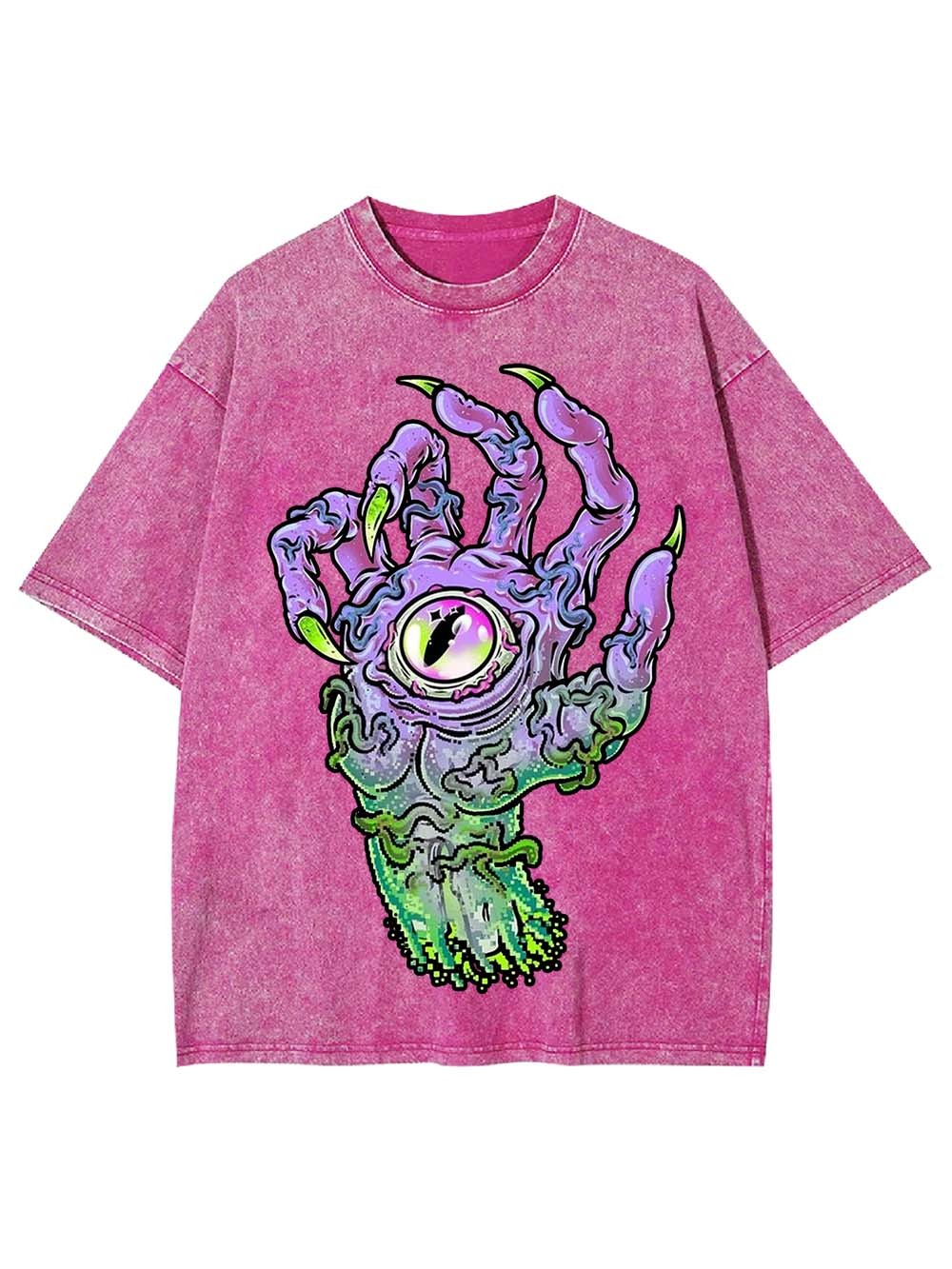 EYE OF THE CURSED HAND WASHED TSHIRT