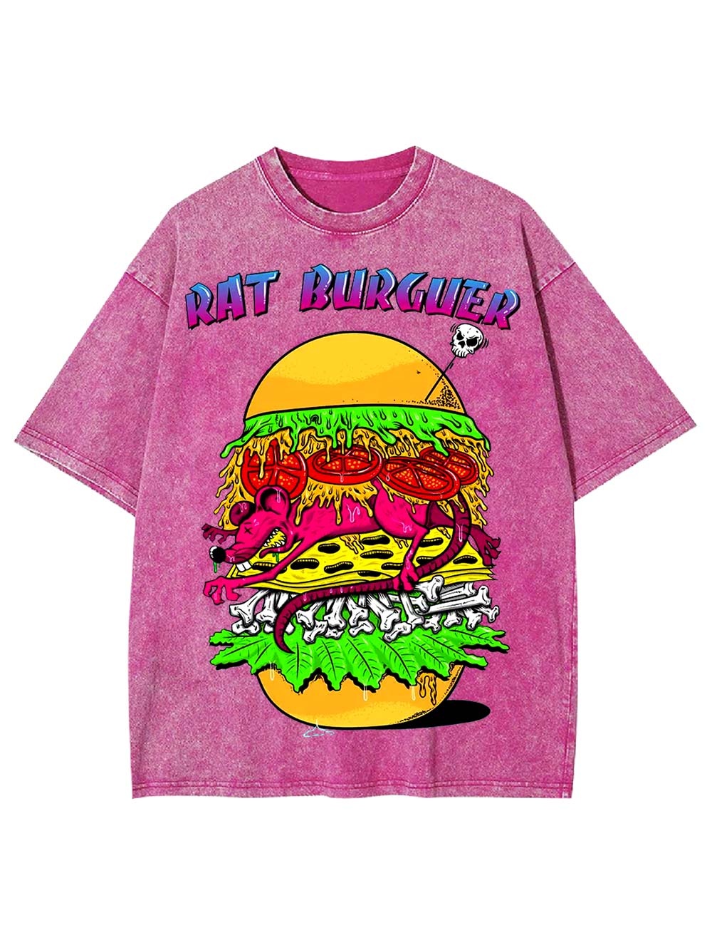 Rat Burger Washed Tshirt
