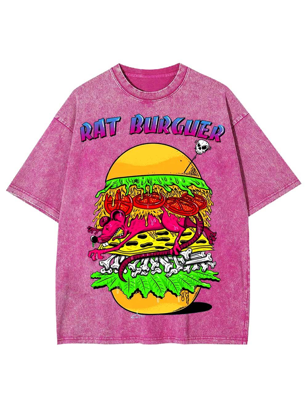 Rat Burger Washed Tshirt