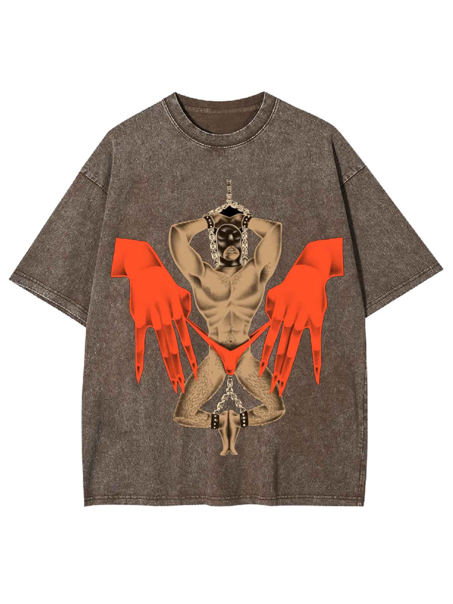CHAINED WASHED TSHIRT