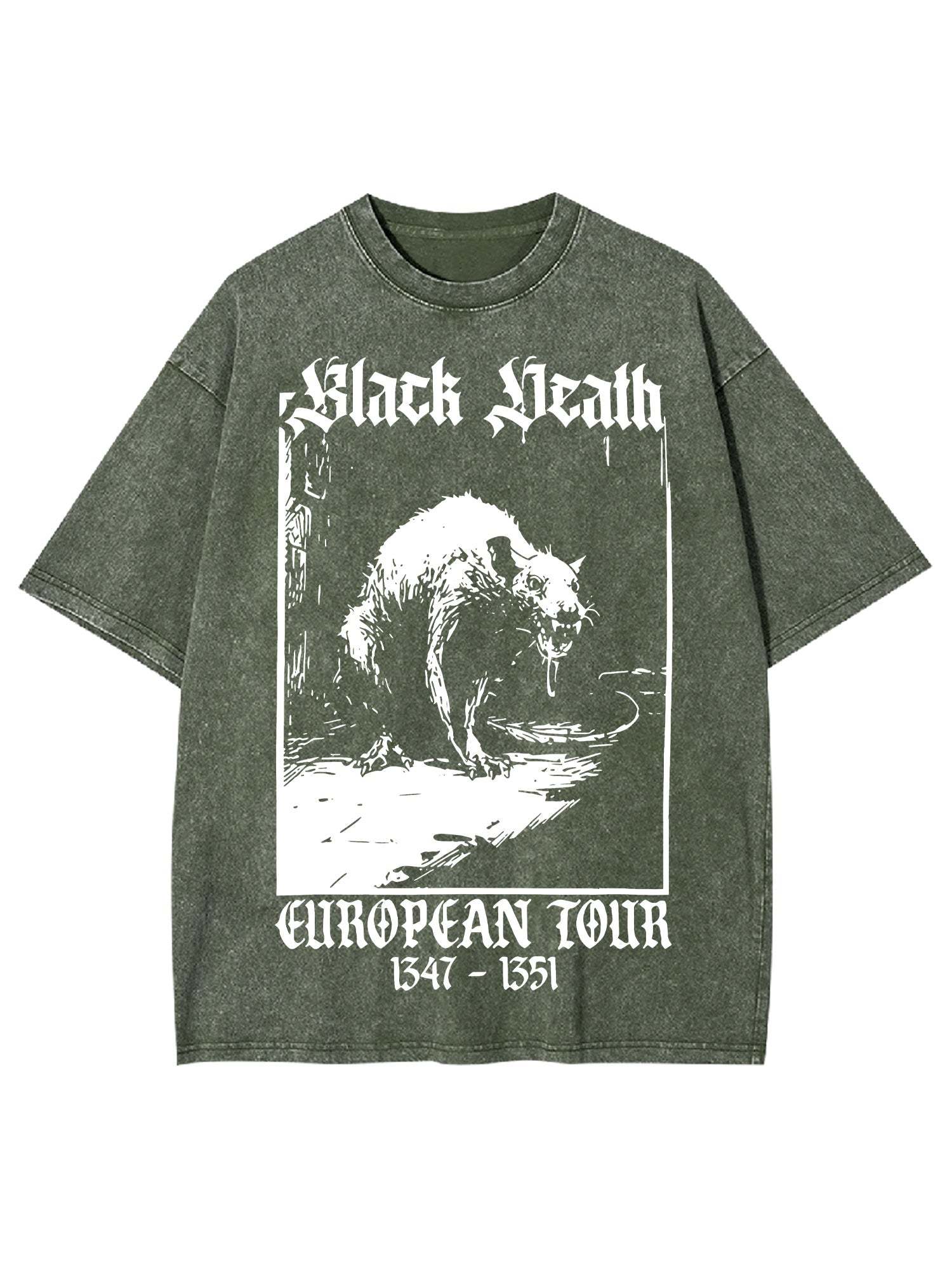 Black Death Washed Tshirt