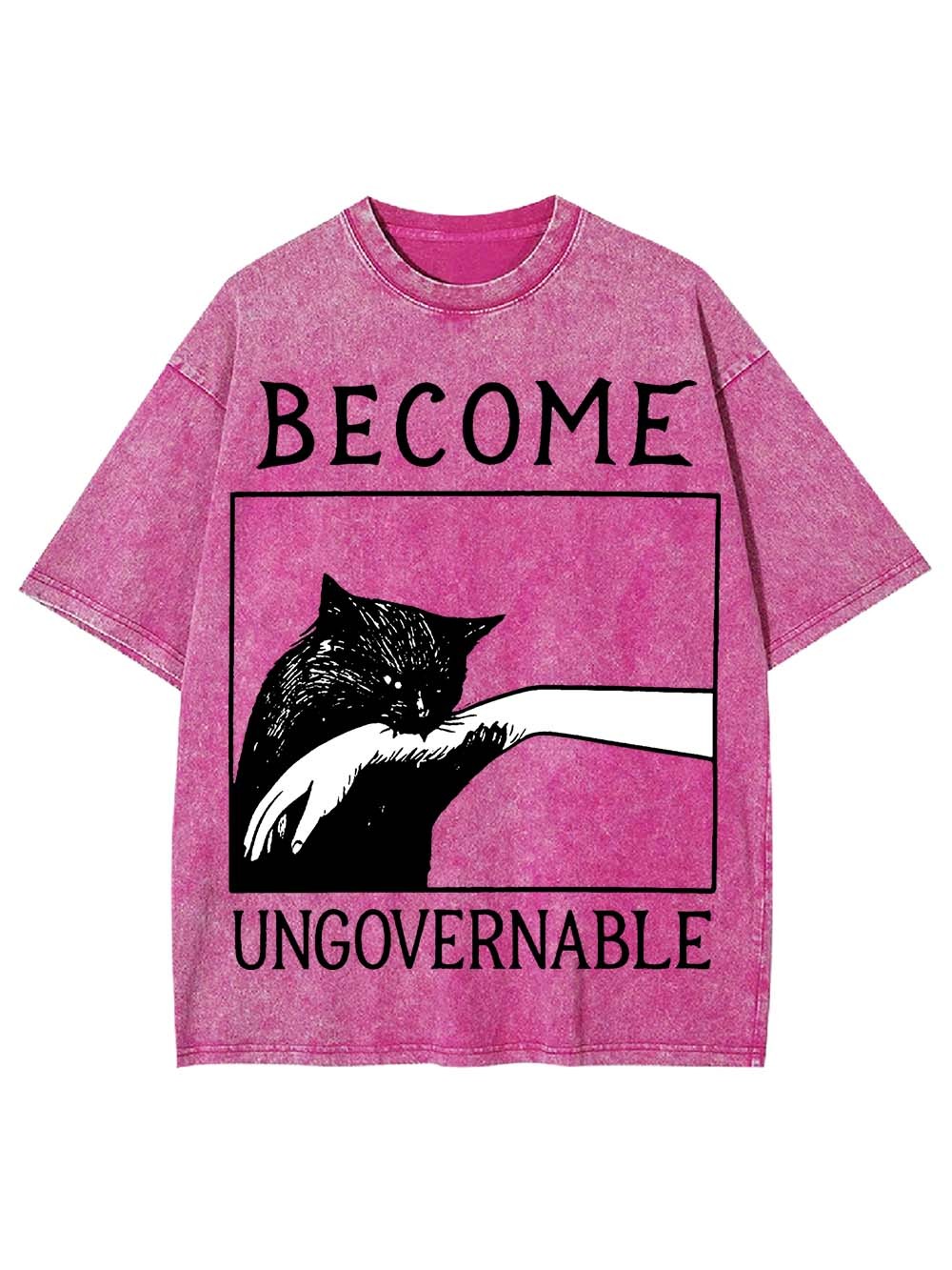 Become Ungovernable Washed Tshirt