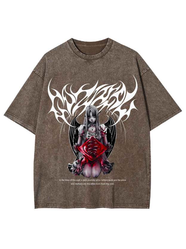 Void's Embrace Washed Tshirt