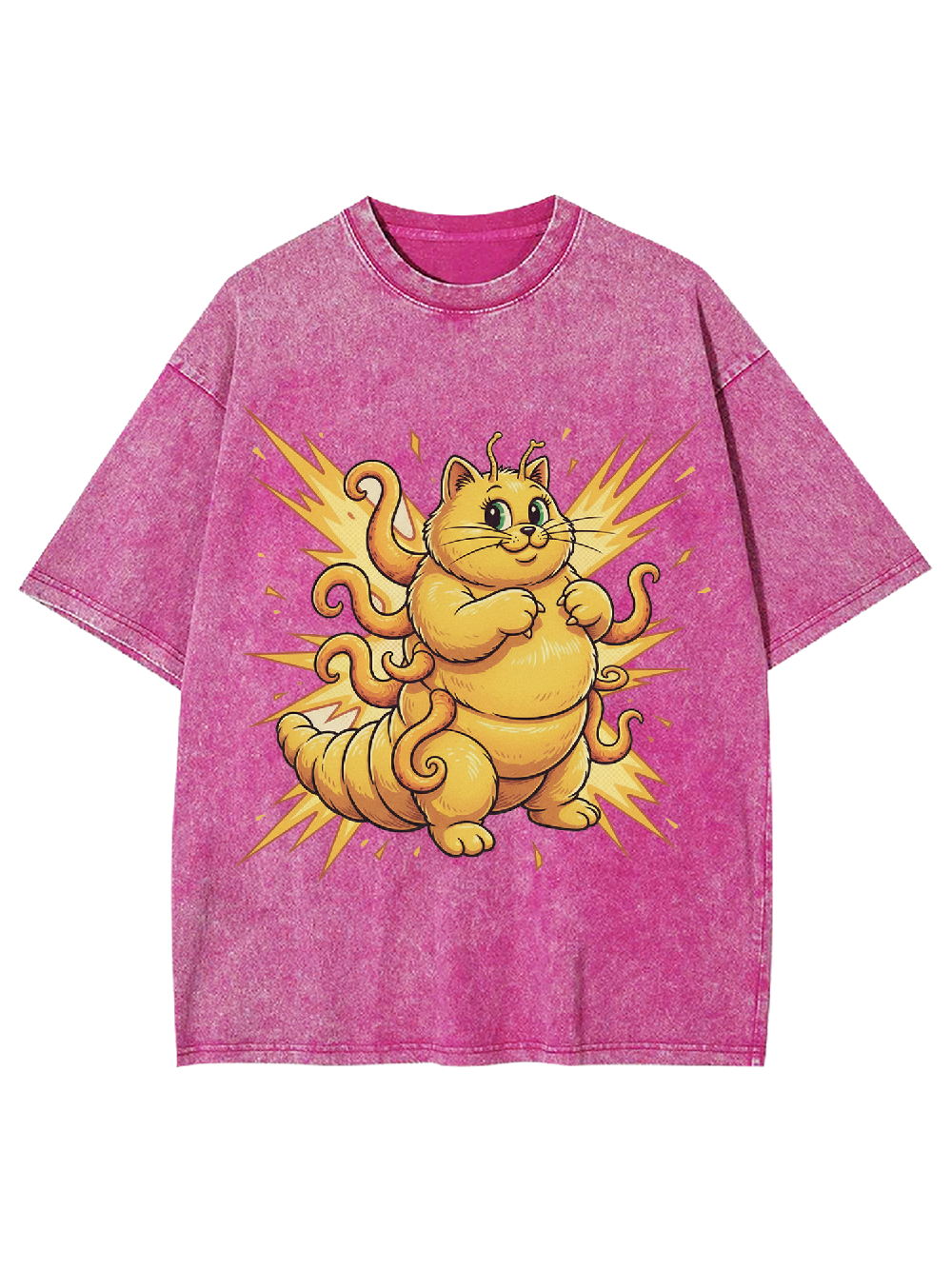 King Cattopus Washed Tshirt
