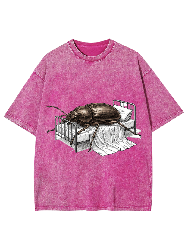 Bedbound Beetle Washed Tshirt