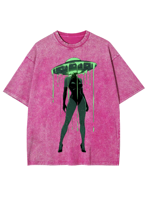 Alien Enchantress Washed Tshirt