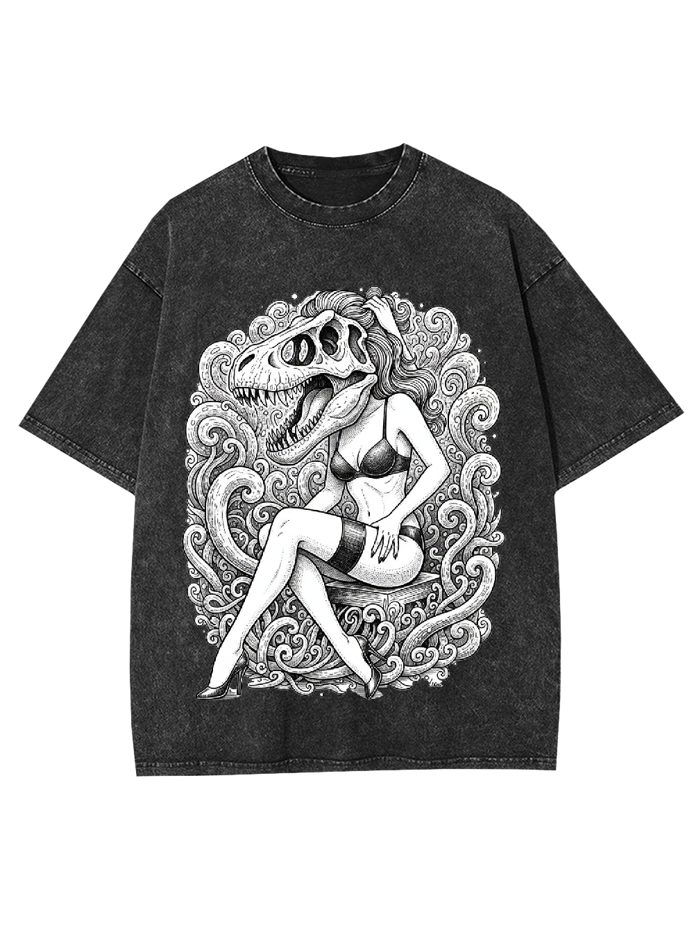 T-Rex Siren Washed Tshirt